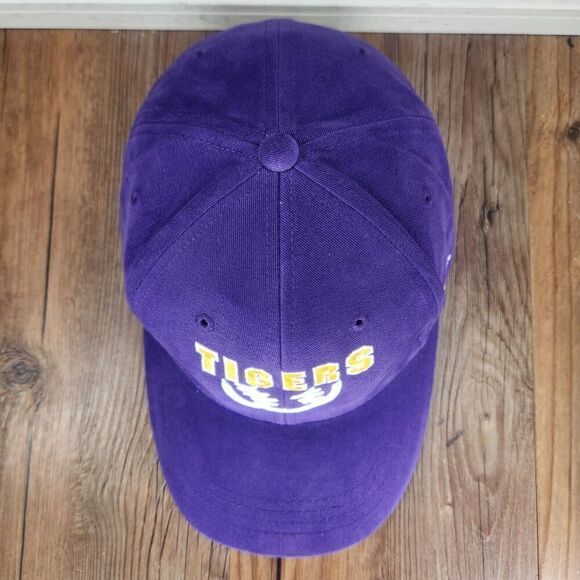 LSU Tigers Baseball Russell Athletic Hat Cap Strapback Purple College Team Sport - Picture 7 of 10